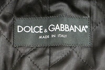 Pre-owned Dolce & Gabbana Coat Jacket Gray Double Breasted Giacca 48 /us38 / M Rrp $3500