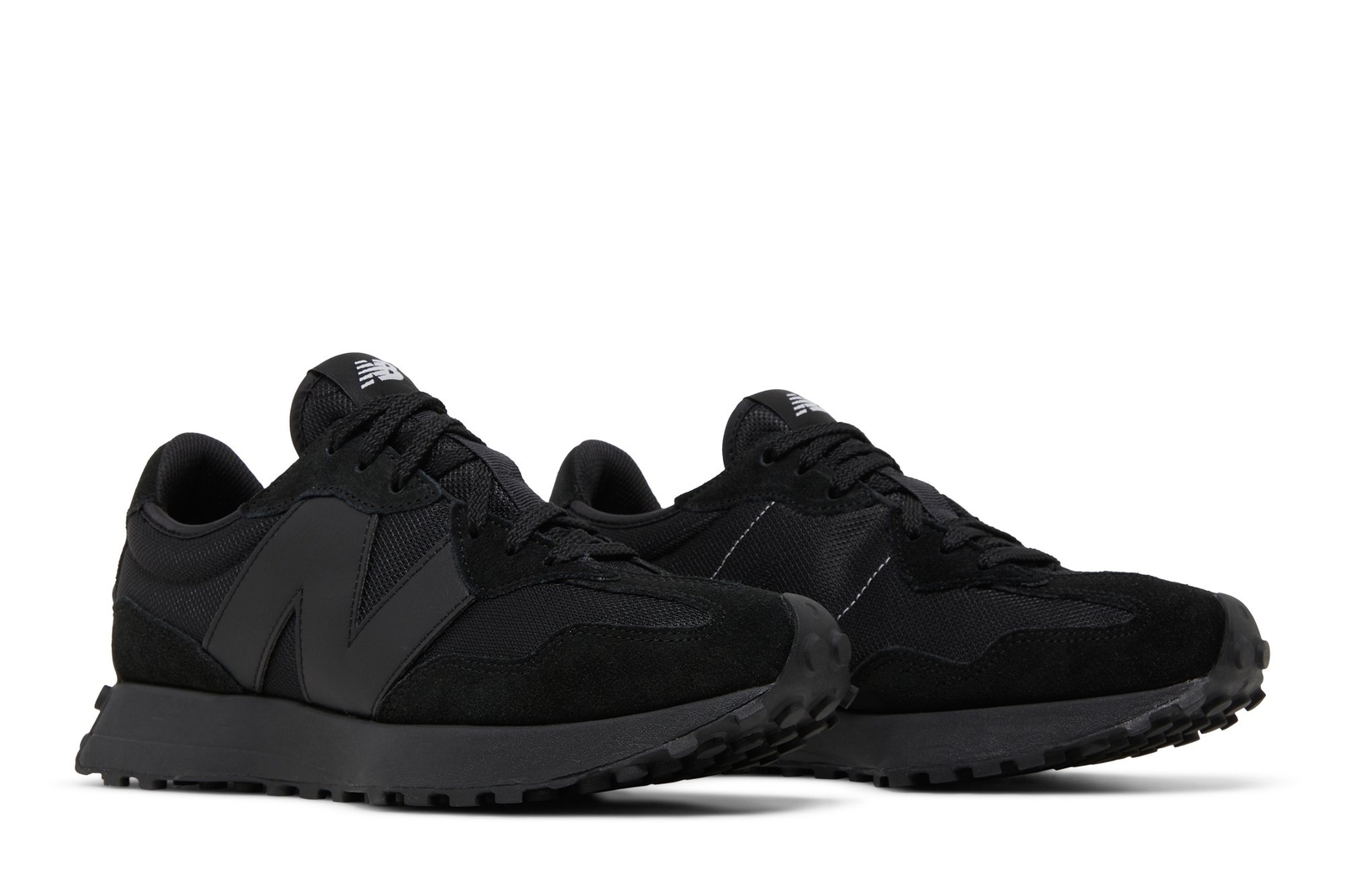 New Balance 327 Triple Black MS327CTB | eBay