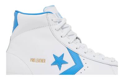 Pre-owned Converse Pro Leather Hi 'white Blue' 166813c In White/blue