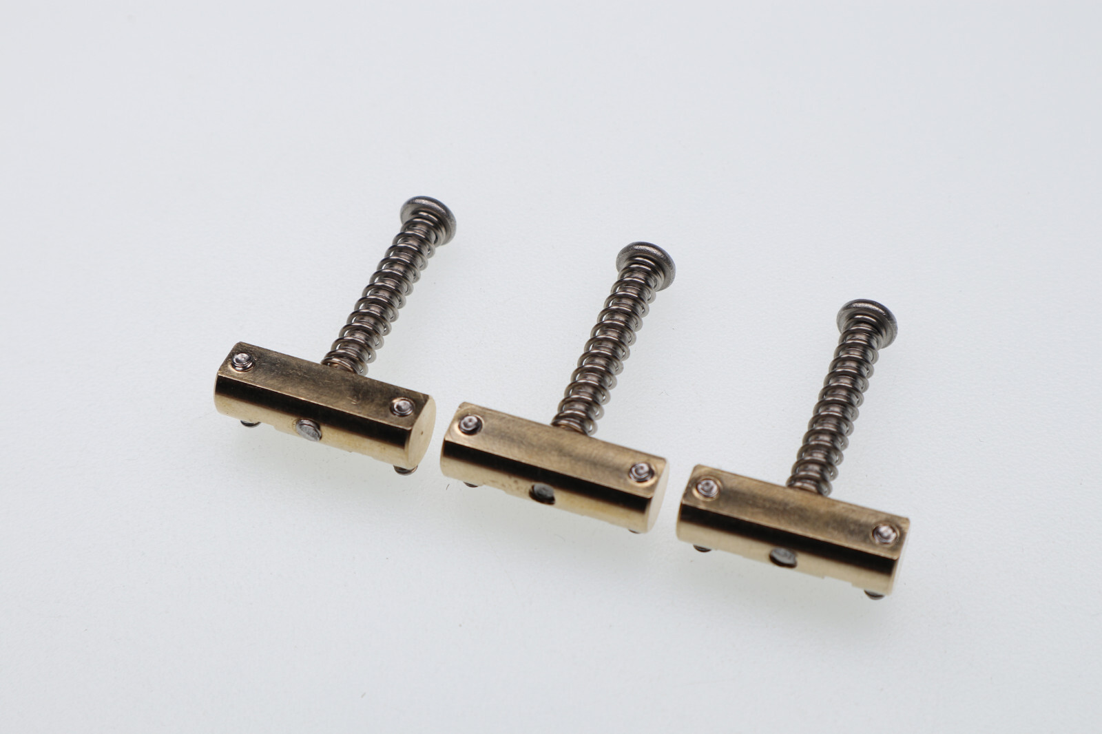 Set 3 pcs  Telecaster Bridge Compensated Saddles for Fender Vintage Tele Guitar