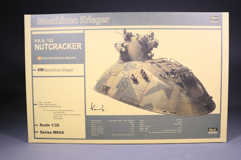Lp476 Hasegawa 64004 Maquette 1/35 Char Tank Pkh103 Nutcracker Maschinen Krieger