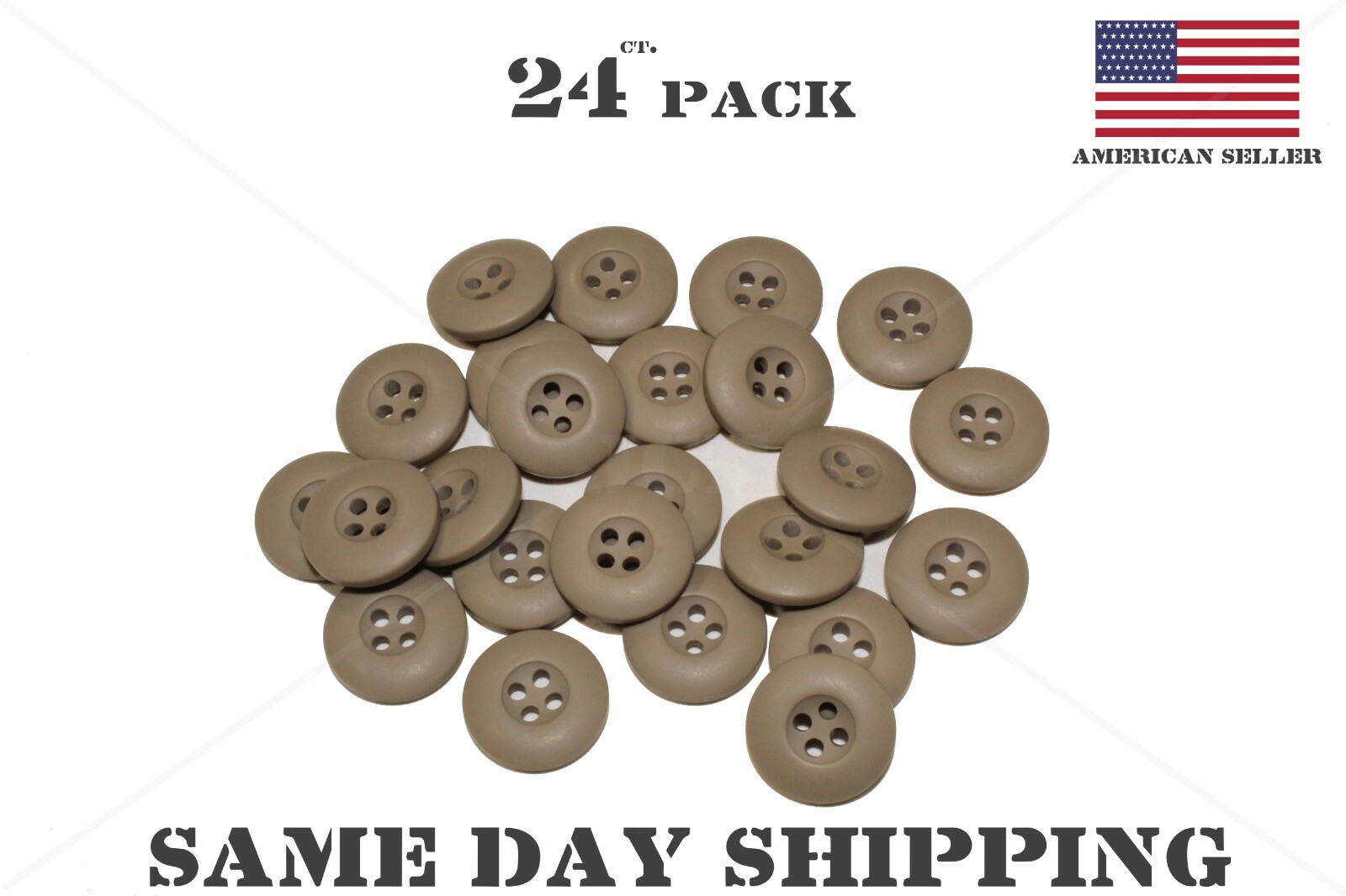 MILITARY BDU BUTTONS: CHOICE OF DIFFERENT COLORS OD GREEN BLACK KHAKI