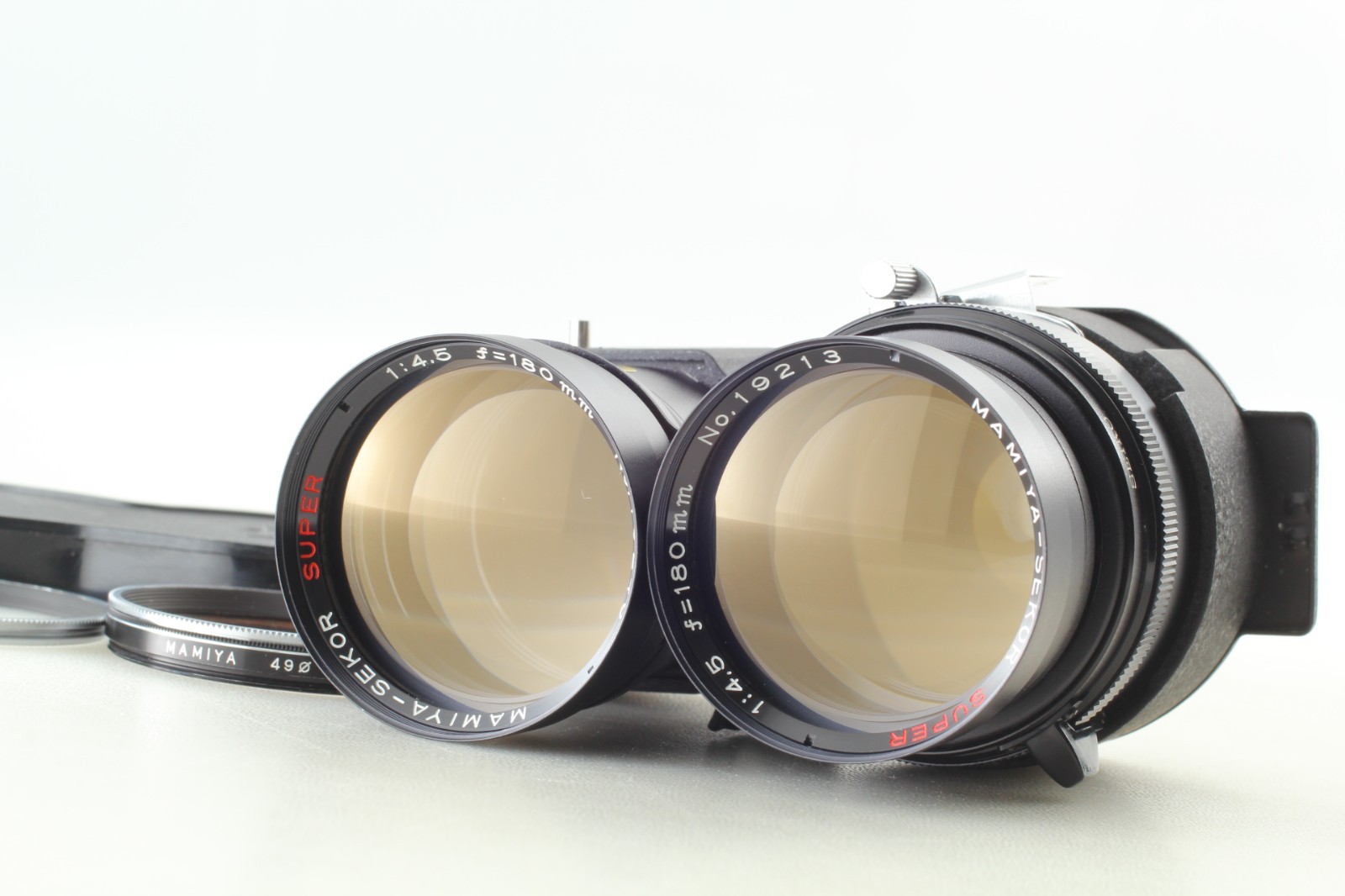 フィルムカメラ Mamiya-Sekor super 180mm f/4.5 Mamiya-Sekor 180mm f/4.5 Super Seiko Lens for TLR, Black {49}