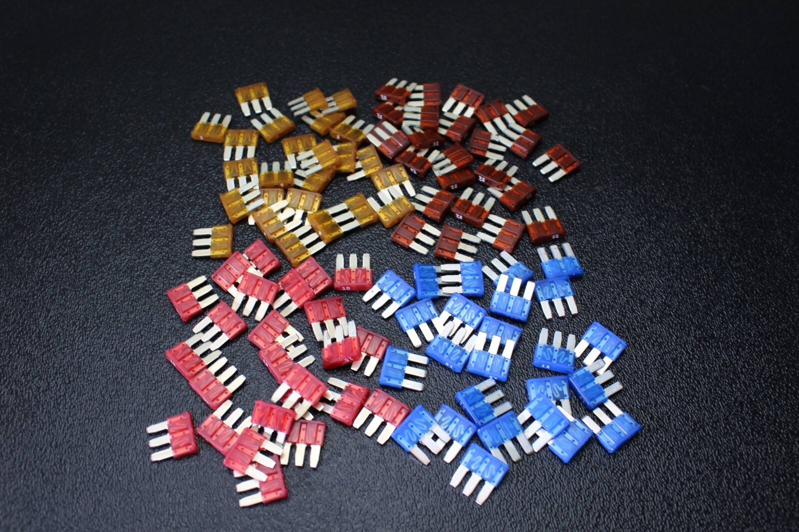 40 PCS 10 EA ATL 5 7.5 10 15 AMP FUSE DUAL CIRCUIT COOPER