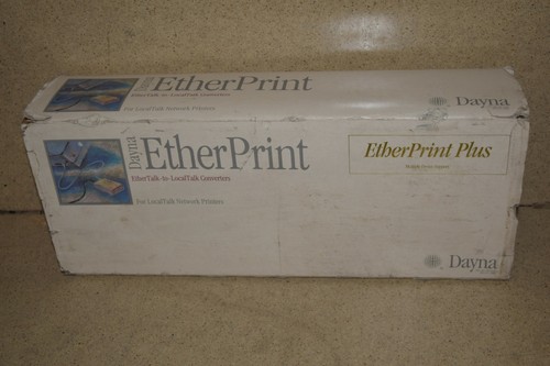 <RT> DAYNA ETHERPRINT PLUS BRIDGE FOR LOCALTALK PRINTERS- NEW (C)