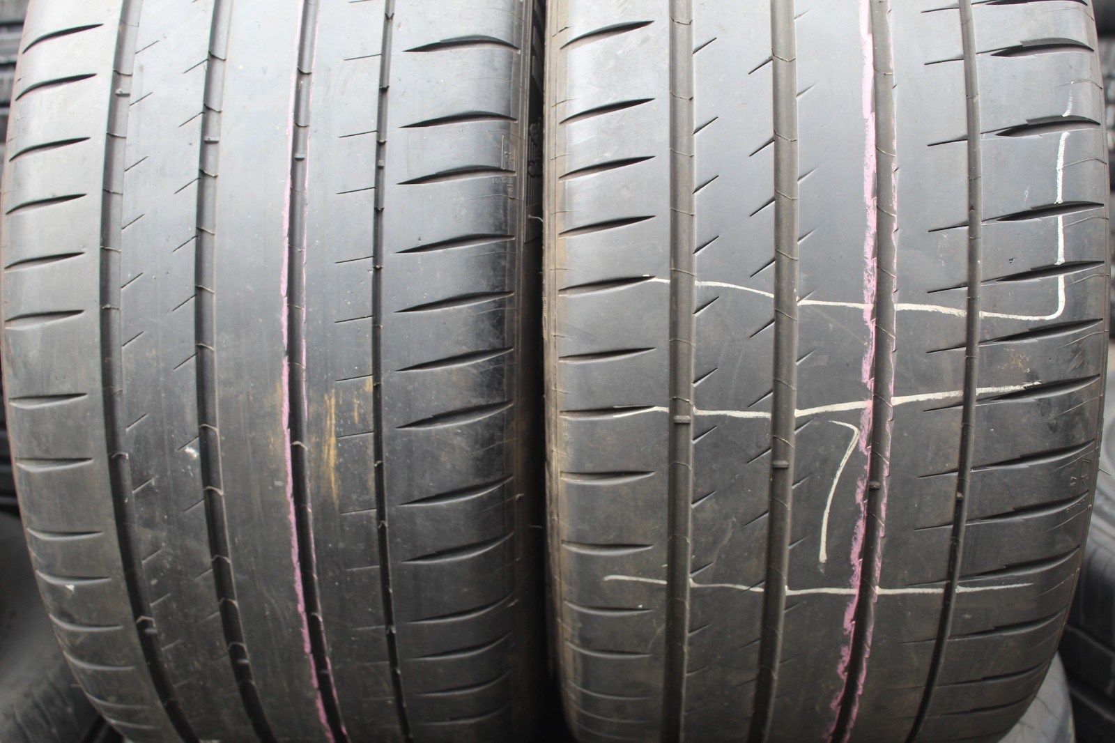 275 35 19 Michelin, Pilot Sport 4S, 96&100Y, x2 A Pair 6.5mm (F1_tyres) L3610