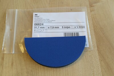 3M 5  StikIt PSA Half Circle Sander Sanding Disc Hand Pad Holder Qnty Discount