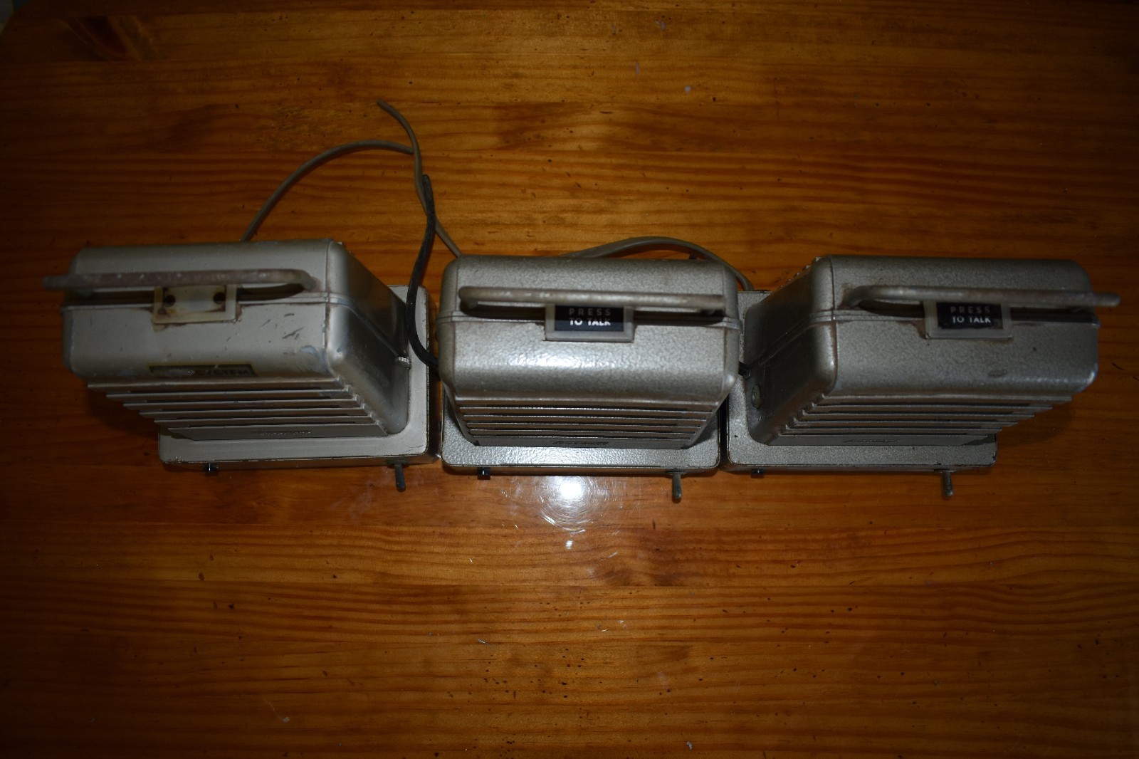 3 VINTAGE BELL SYSTEM EXECUTONE M192 SCHOOL INTERCOM For parts or repair
