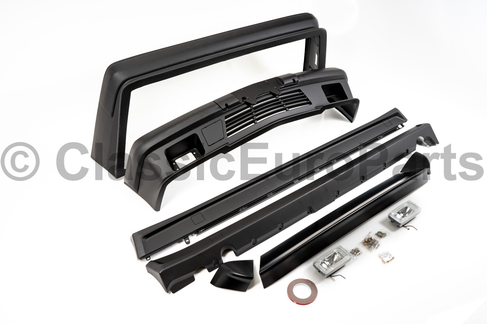 Full Plastic body kit bumper sideskirts spoiler for Mercedes Full Plastic body kit bumper sideskirts spoiler for Mercedes