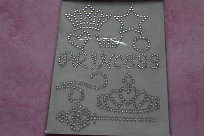 Prima Marketing  Say it in Crystals ''PRINCESS'' Crowns, Star, Heart etc. 514921
