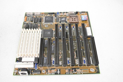 ★OAMC★ Supply Man to Man White 23E28OAJ32NYL00790100 23E28 OPTI 283 MOTHERBOARD W/ AMD Am386 SX/SXL-25 & OPTI 82C283 | eBay