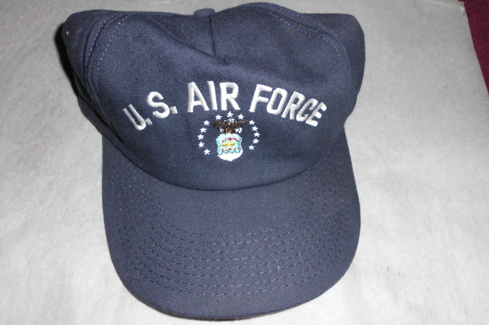 ✨WWⅡ✨40s★ヴィンテージ★アメリカ軍★US Navy★フライトキャップ Vintage U.S. Air Force Snap Back Cap Hat USA 'Winner Serge