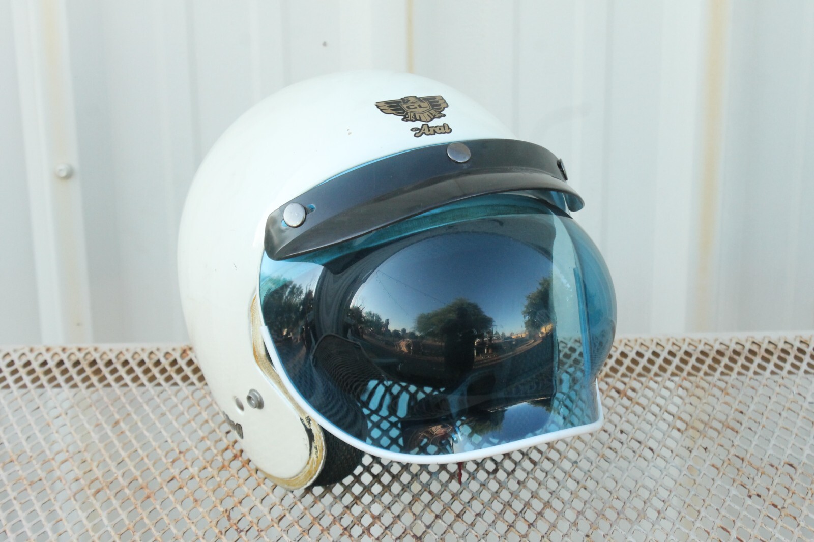 VTG ARAI 70'S SNELL SERIAL No. BA294442 JAPAN BUBBL FACE MOTERCYCLE
