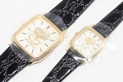Citizen Toyota Land Cruiser 100 Watch Pair His/Hers New Old Stock