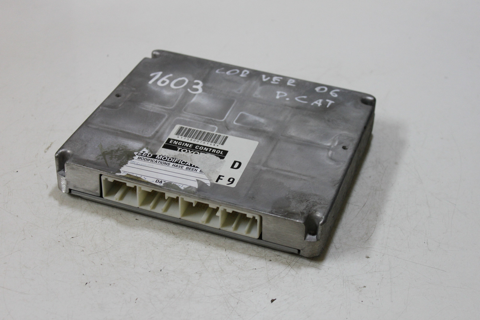 1603 TOYOTA Corolla Verso, ENGINE CONTROL UNIT ECU 89661
