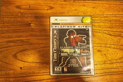Tom Clancy's Splinter Cell Classic Trilogy Platinum Hits XBOX complete