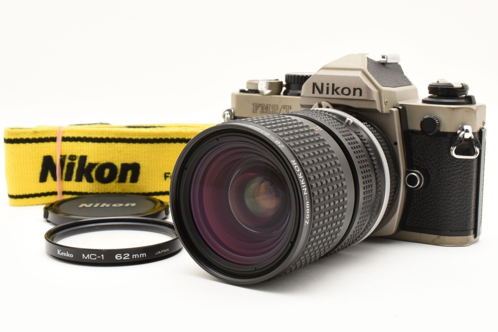 N MINT] Nikon New FM2/T Titan Film Camera Ai-s 28-85mm Zoom