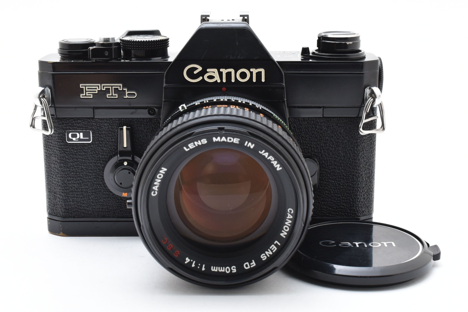 Canon FTb black FD 50mm f/1.4 s.s.c.付 Canon FTb-N QL SLR Film Camera Black w/FD 50mm f/1.4 S.S.C.
