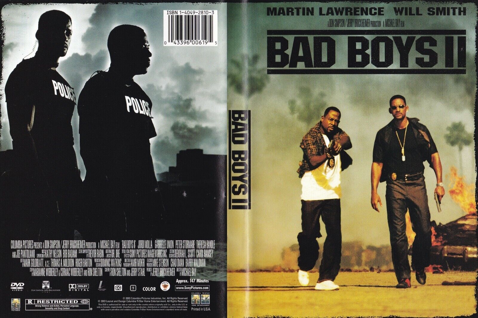 Bad Boys II (DVD, 2003, 2-Disc Set, Special Edition) Bad Boys II (DVD, 2003, 2-Disc Set, Special Edition)