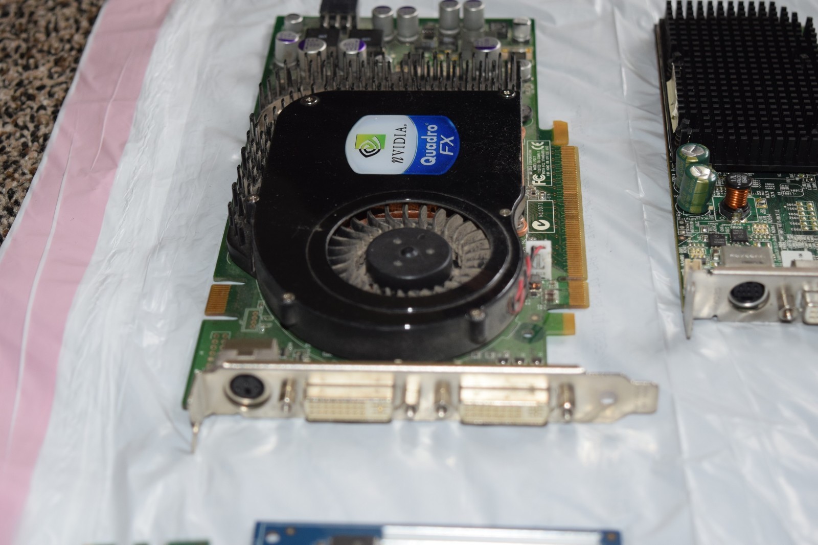 Lot of 12 Mixed PC Desktop Video Cards, Desktop Ram & More *Read Listing* As-Is