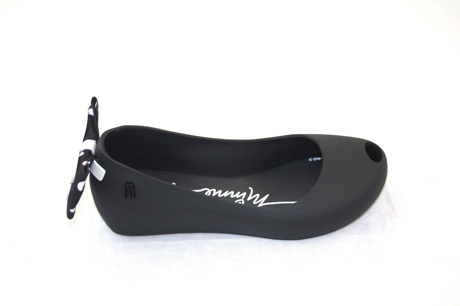 30703 MELISSA ULTRAGIRL+MINNIE INF 01003 BLACK FLAT JELLY