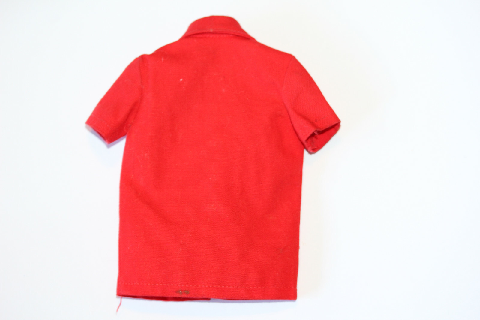 VINTAGE KEN 1962 RED COTTON PAK SHIRT-EXCELLENT