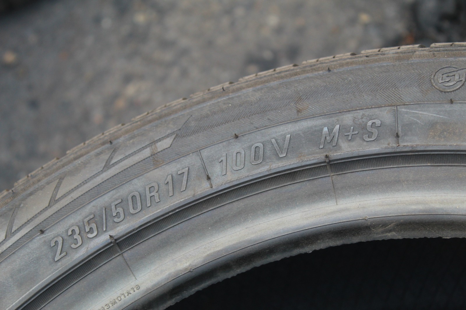 New 235 50 17 Maxxis, Bravo HPM3, M+S, 100V, x1 Single Tyre (F1_tyres) YD079
