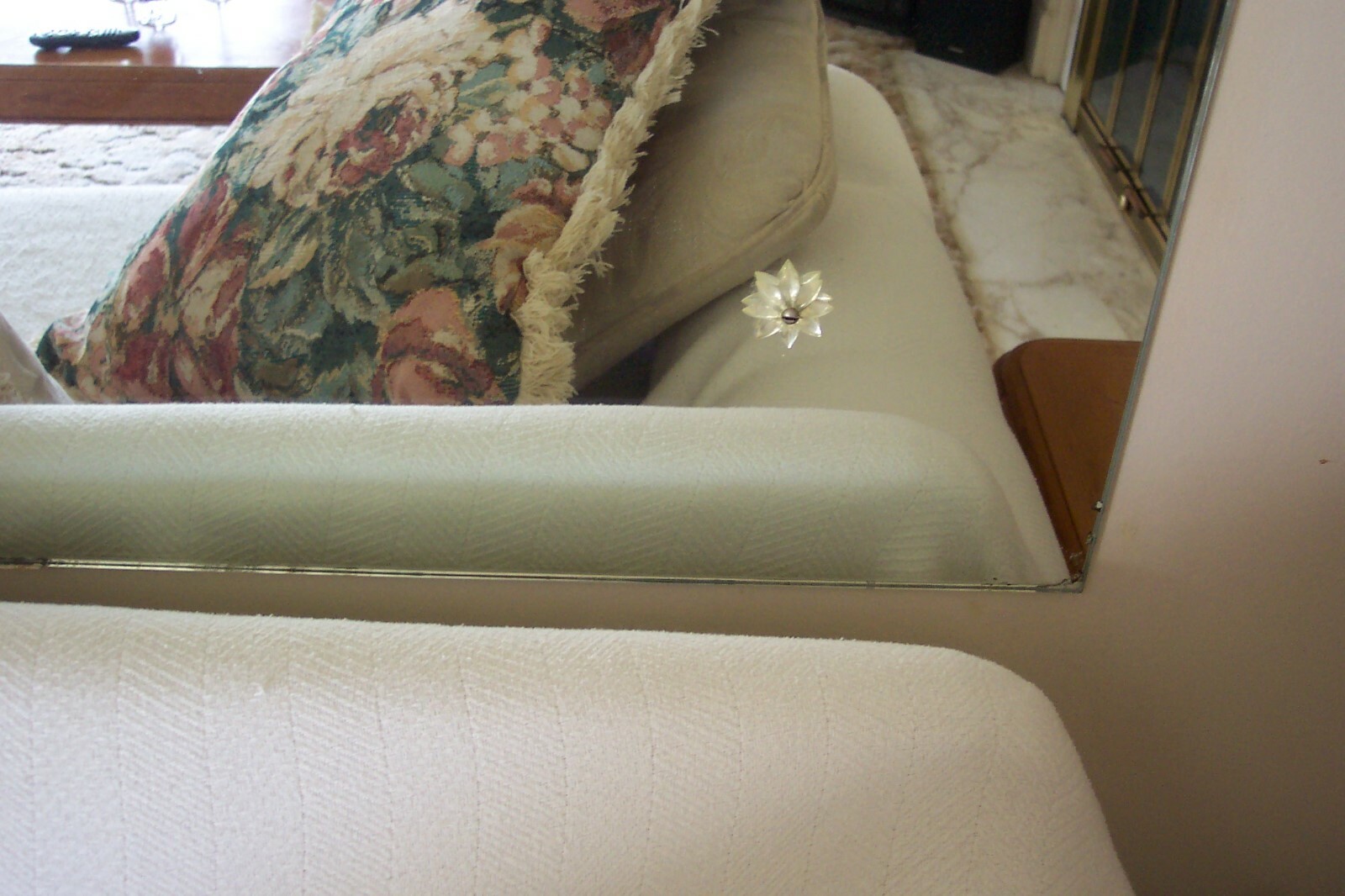 HUGE Antique Wall Mirror 52