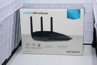 NETGEAR Nighthawk RAX10 Dual-Band Wi-Fi 6 Router Fast Router AX1800 20 Devices
