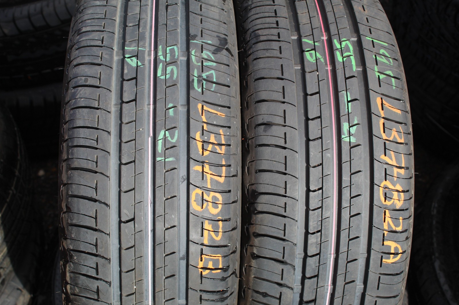 195 55 16 Bridgestone, Ecopia EP150, 87V, x2 A Pair 6.8mm (F1_tyres) L3782
