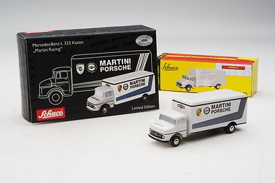 Schuco Piccolo / Martini Racing Mercedes-Benz L322 Transporter / SHU05864