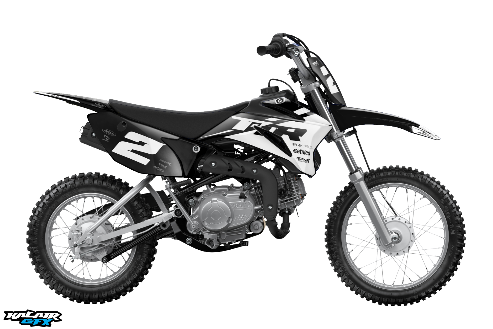 Graphics Kit for Yamaha TTR 110 (2008-2023) TTR110 Base Graphics Kit for Yamaha TTR 110 (2008-2023) TTR110 Base