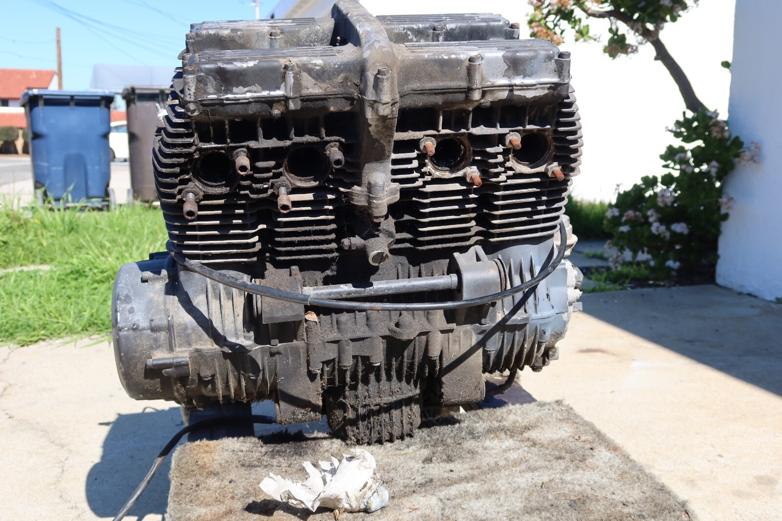 1979 Yamaha XS1100 YM118-4. engine motor 