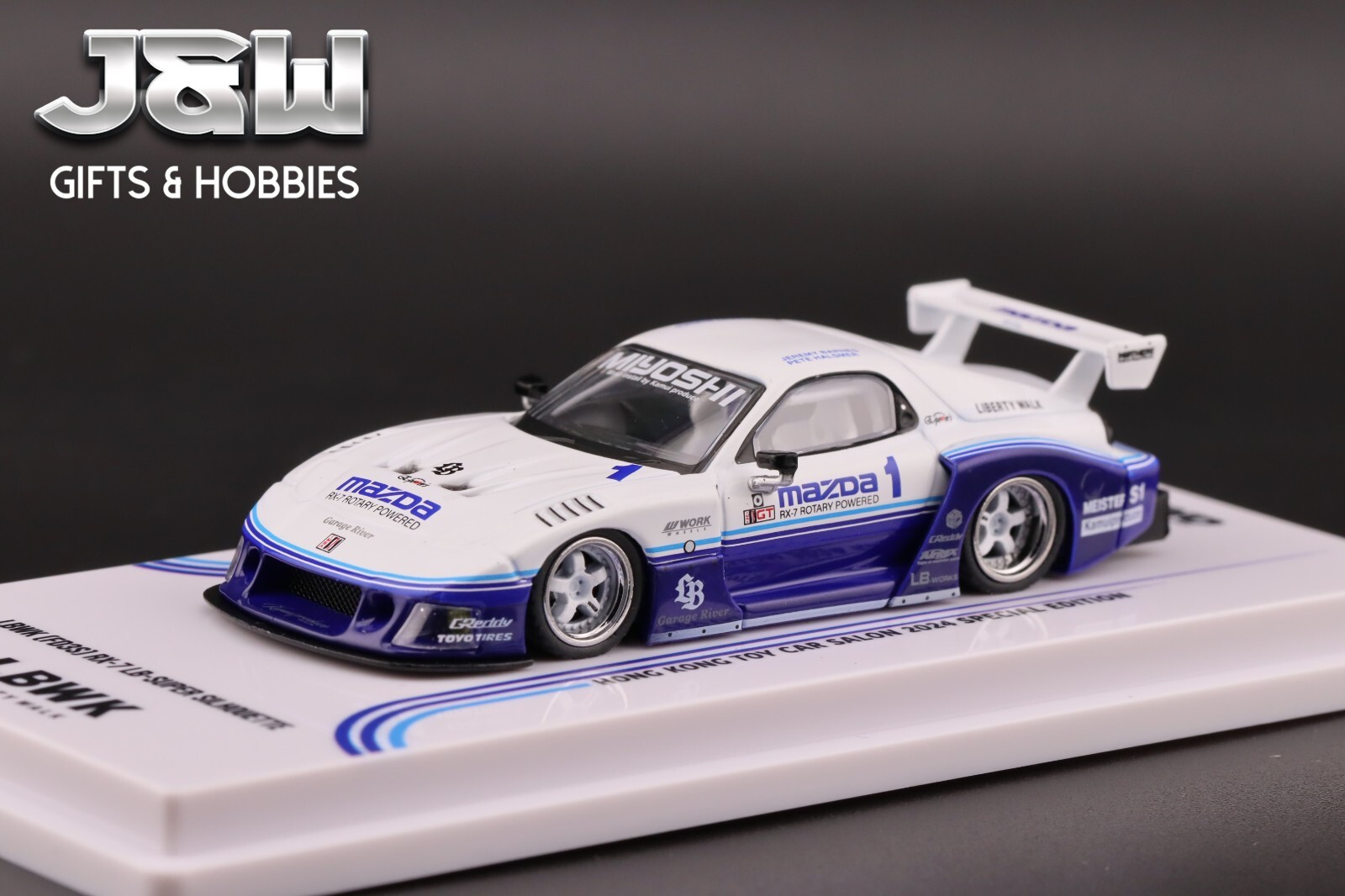 Inno64 LBWK RX7 FD3S LB-Super Silhouette Hong Kong Toy Salon 1/64 Opened Box