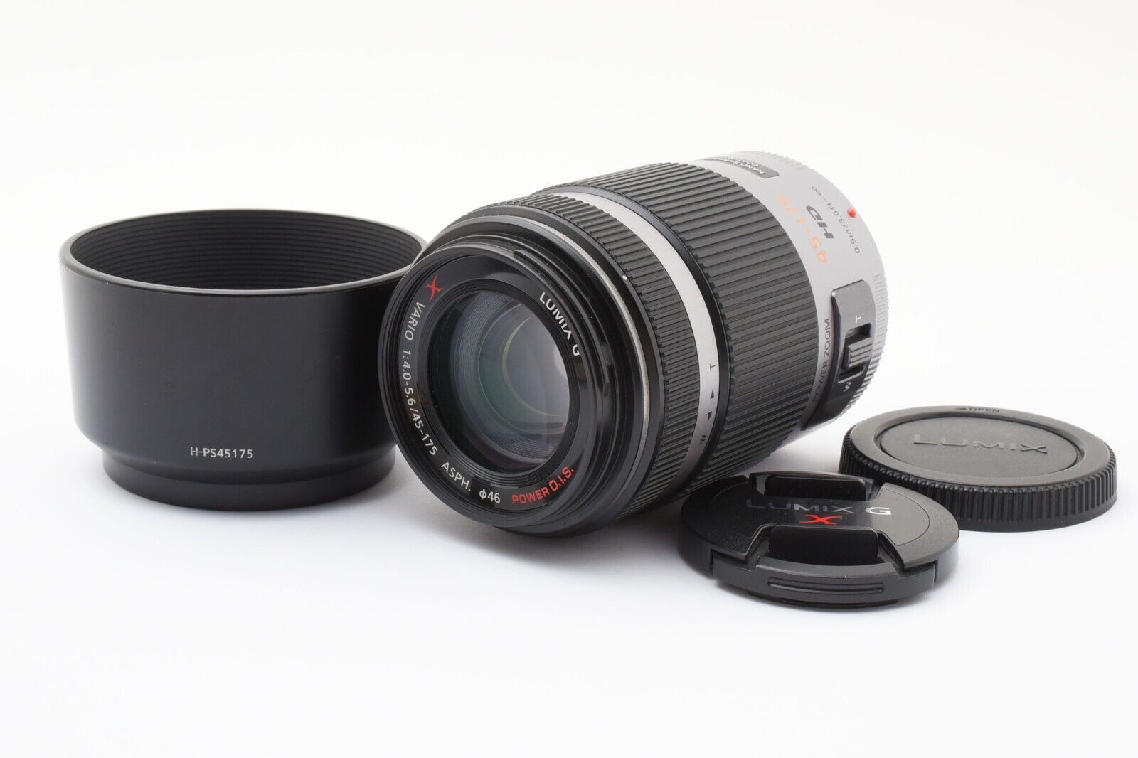 Near MINT】Panasonic LUMIX GX VARIO PZ 45-175mm/F4.0-5.6 Near MINT】Panasonic LUMIX GX VARIO PZ 45-175mm/F4.0-5.6