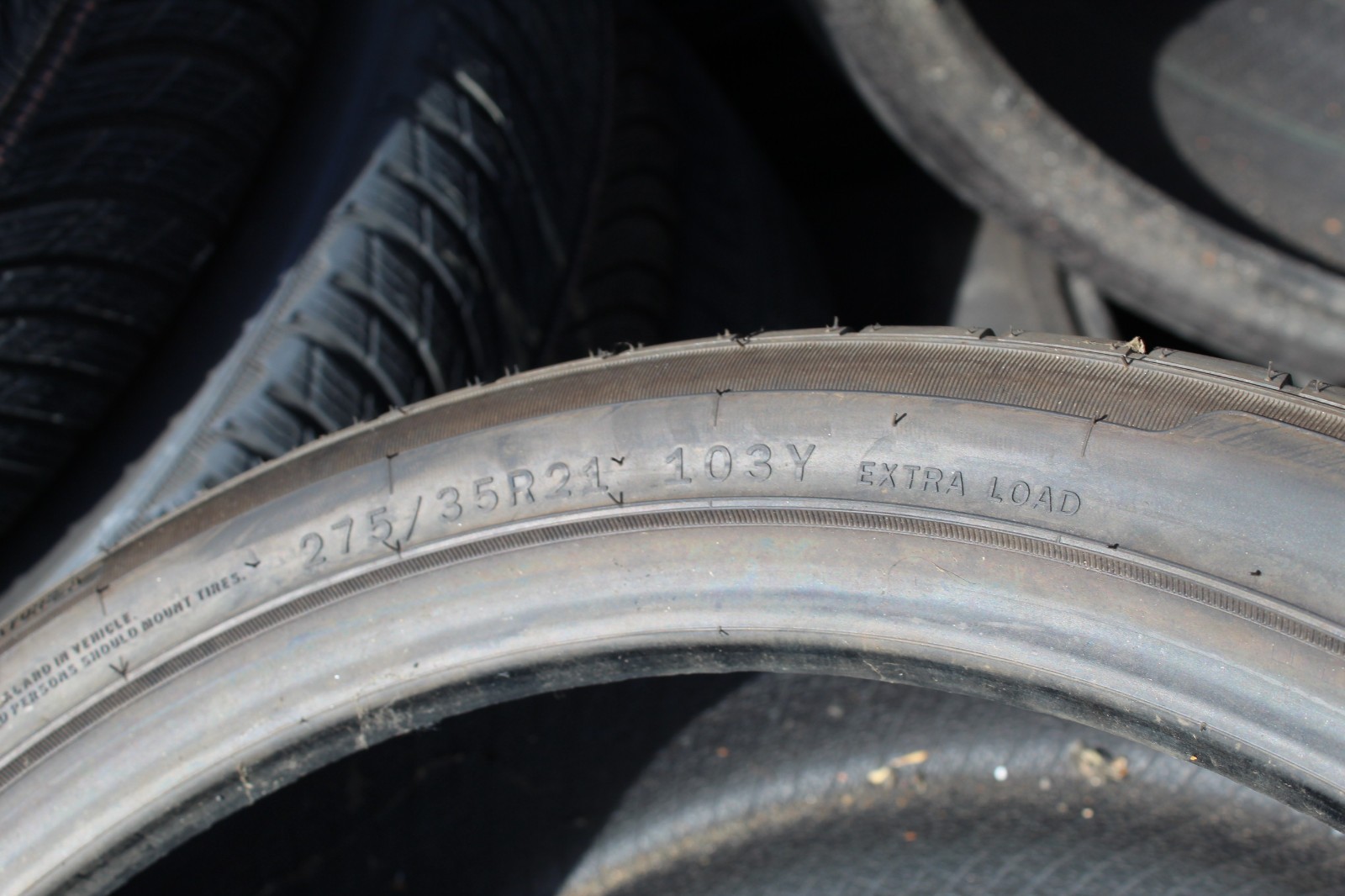 New 275 35 21 Infinity, Eco Max, XL, 103Y, x1 Single Tyre (F1_tyres) YD093