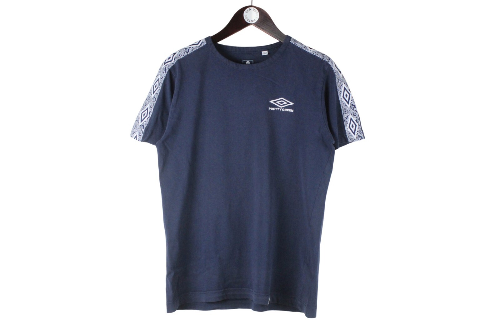 Umbro x Pretty Green T-Shirt Size S Blue Casual Style Top | eBay