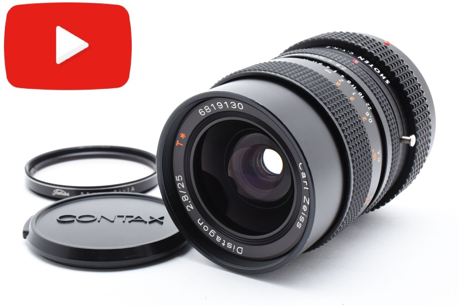 Contax Carl Zeiss Distagon T* 25mm F/2.8 AEG w/Z mount