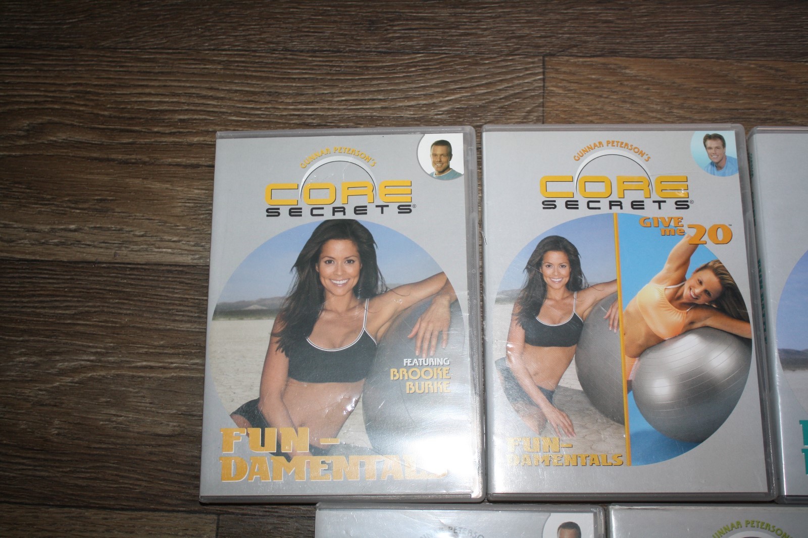 Gunnar Peterson's Core Secrets Workout FITNESS Exercise DVD Set Of 5