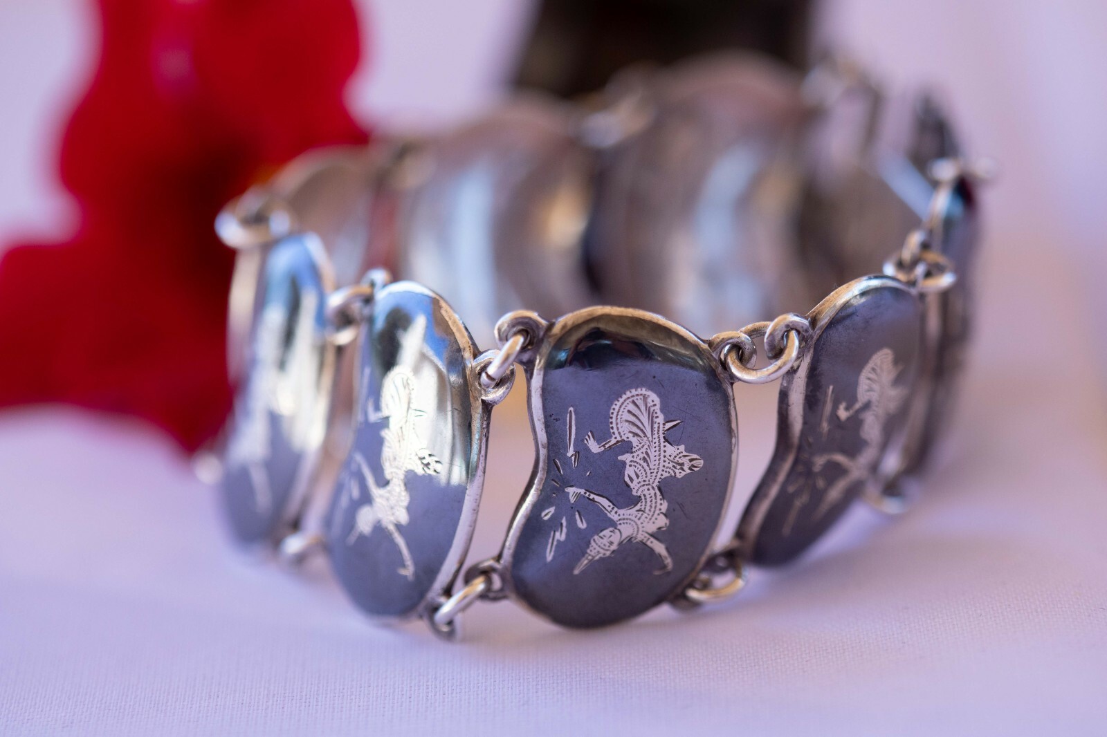 Vintage Siam Silver Bracelet | eBay Vintage Siam Silver Bracelet | eBay