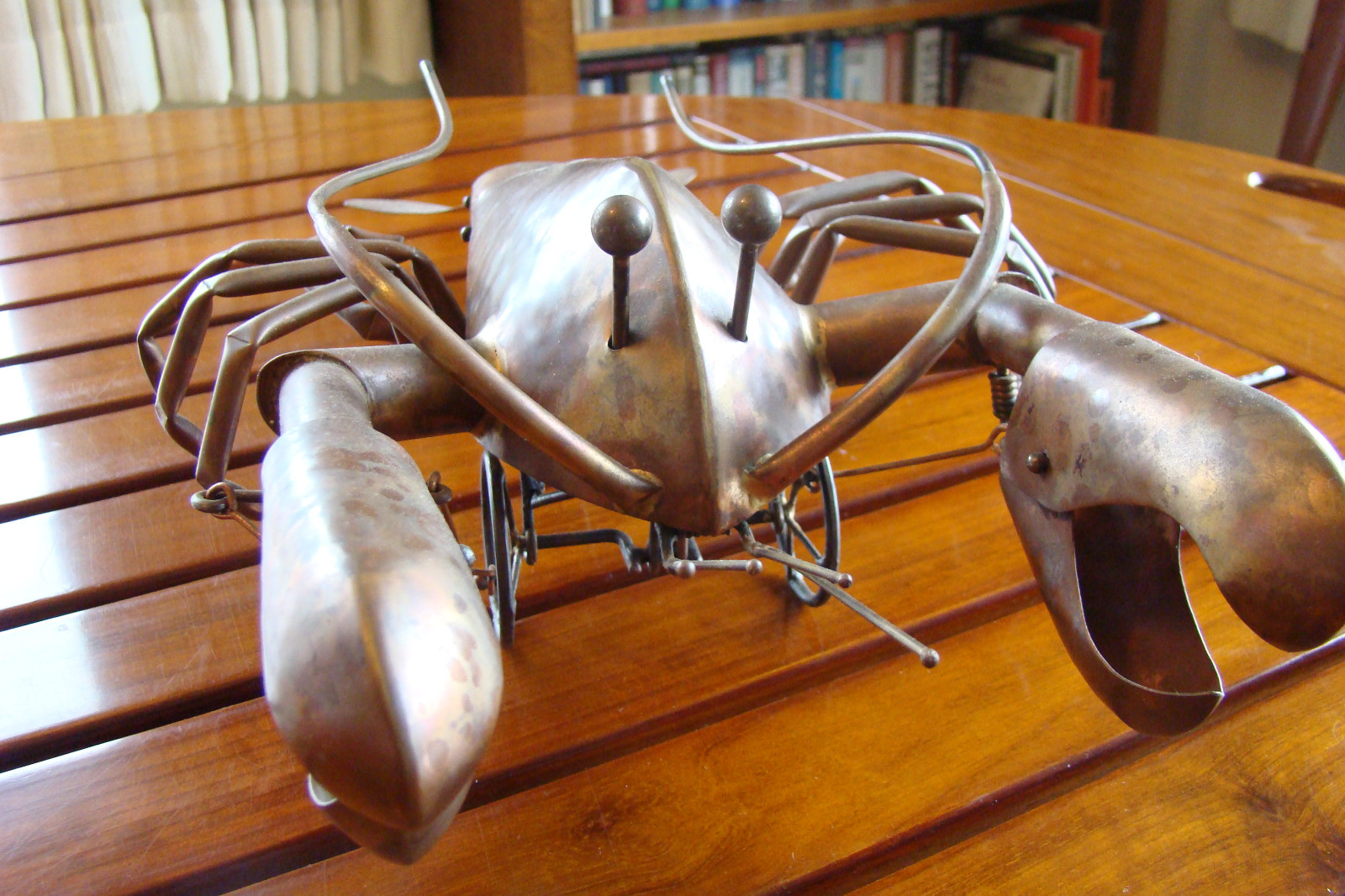 AMAZING BRASS LOBSTER AUTOMATON SEAN ASHDOWN