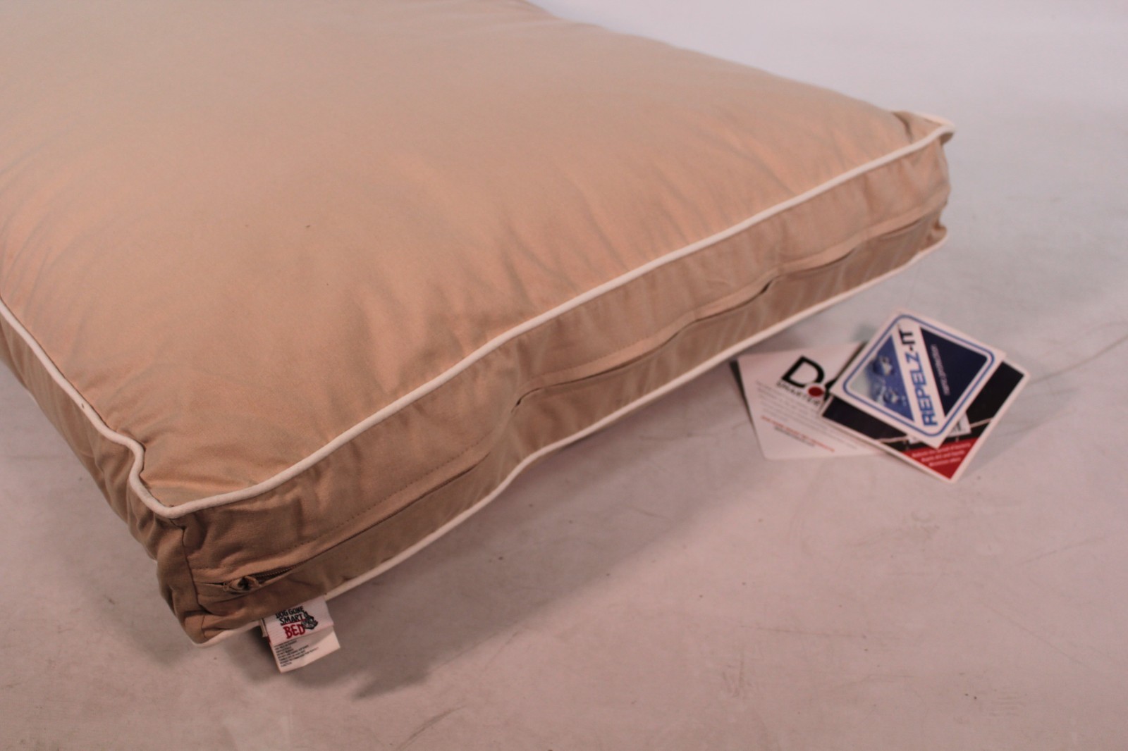 Dog Gone Smart Bed Canvas Rectangle Large Sand