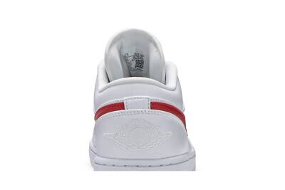 Pre-owned Jordan Air  Wmns Air  1 Low 'university Red Ao9944-161 In White/university Red