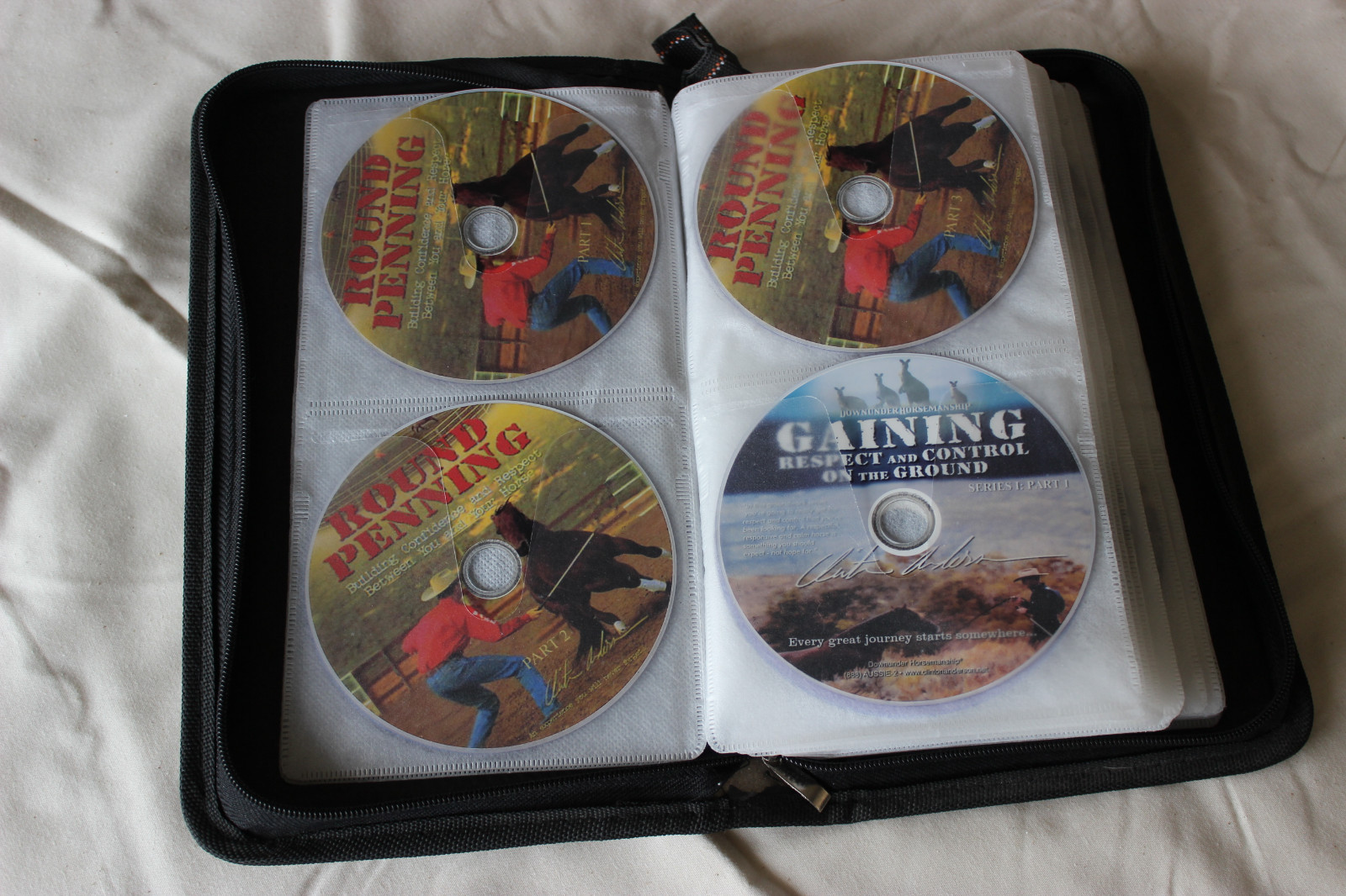 Clinton Anderson Horse Training DVDs - 62 Individual DVDs Included