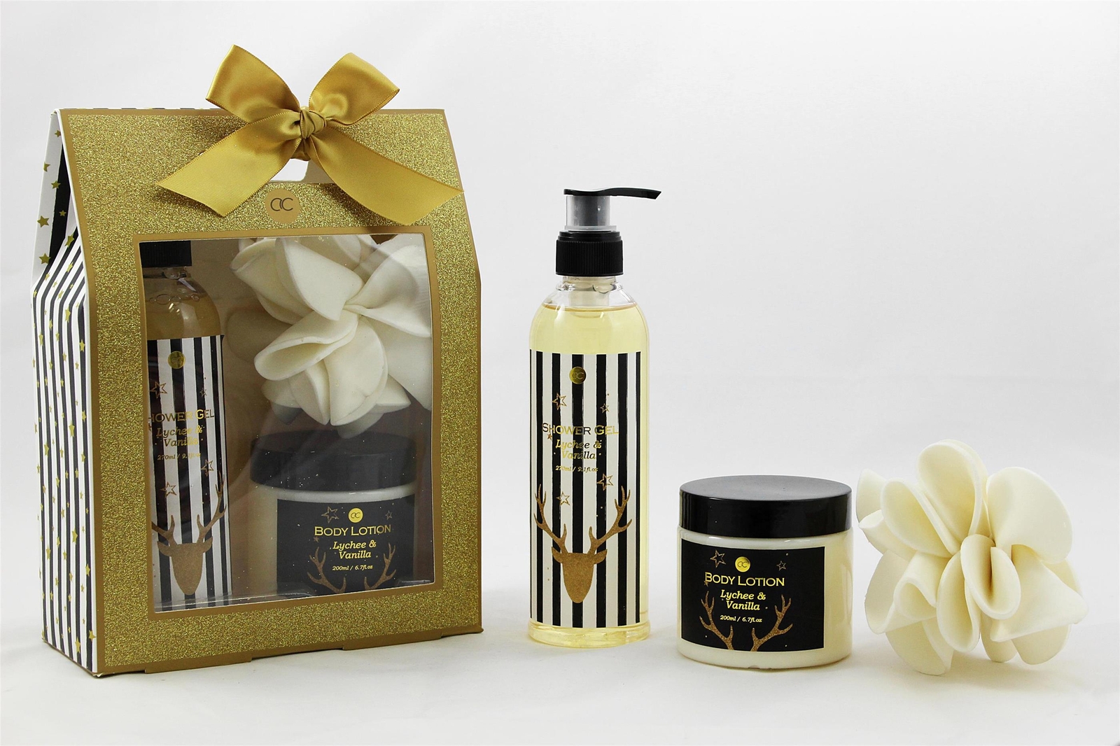 FOR MEN BATH & BODY SERVICES Duschset – Duschgel & After Shave Creme Im Geschenkset Für Ihn
