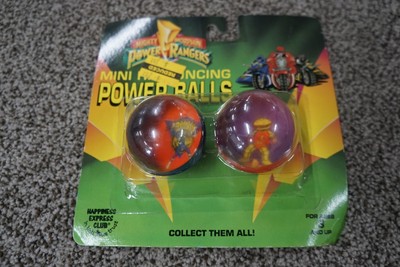Mighty Morphing Power Rangers Mini Hi-Bouncing Power Balls (ALPHA 5 & BILLY)