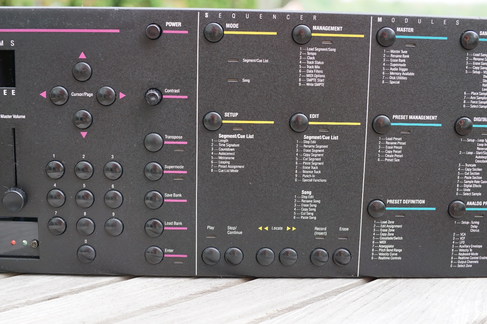 Emulator 3 (E-Mu III) Sampler RACK- with CF Card and OLED Screen upgrade