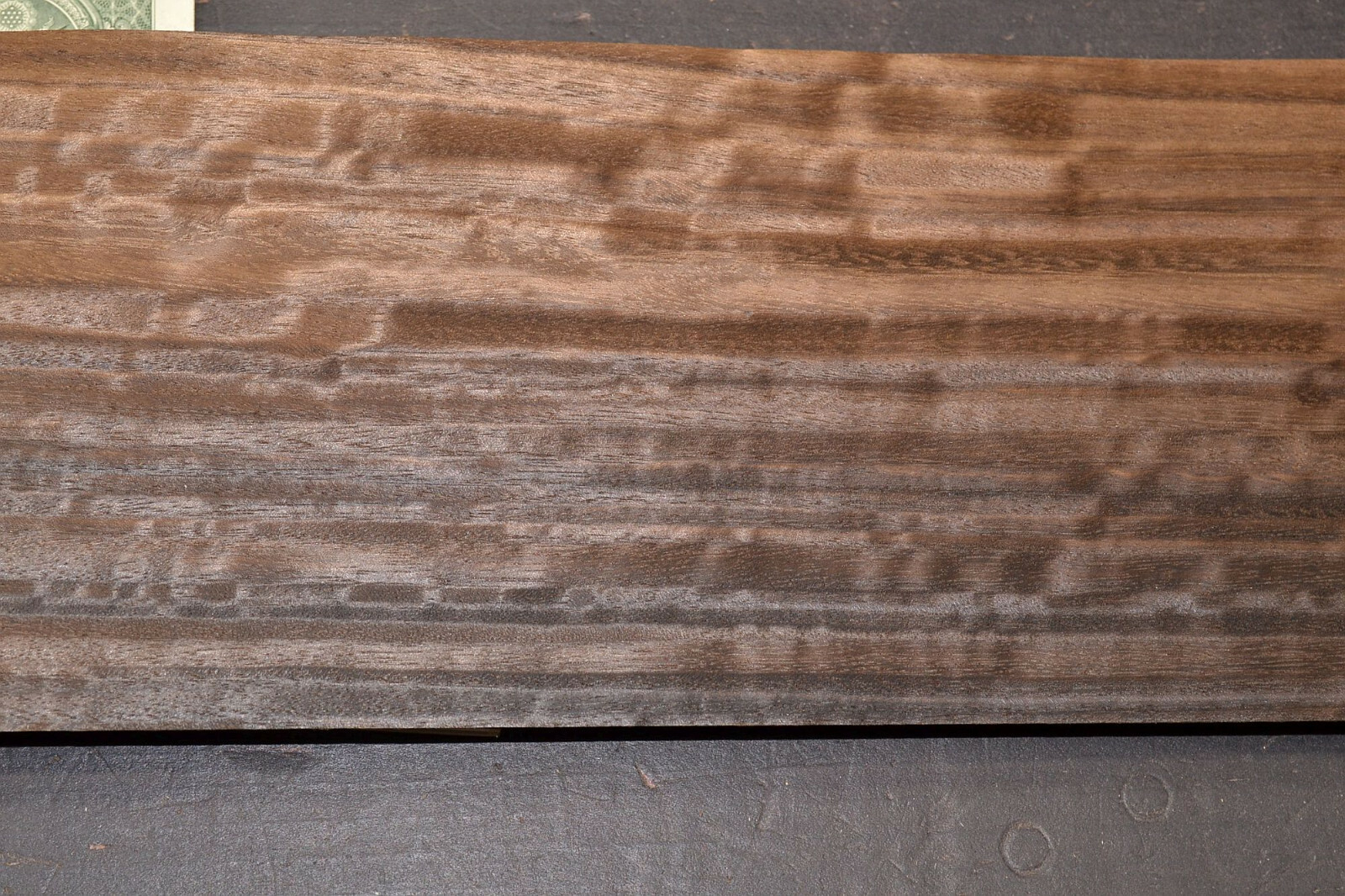 Fumed Eucalyptus Raw Wood Veneer 4 Sheets at  5 x 46 inches             G7633-25