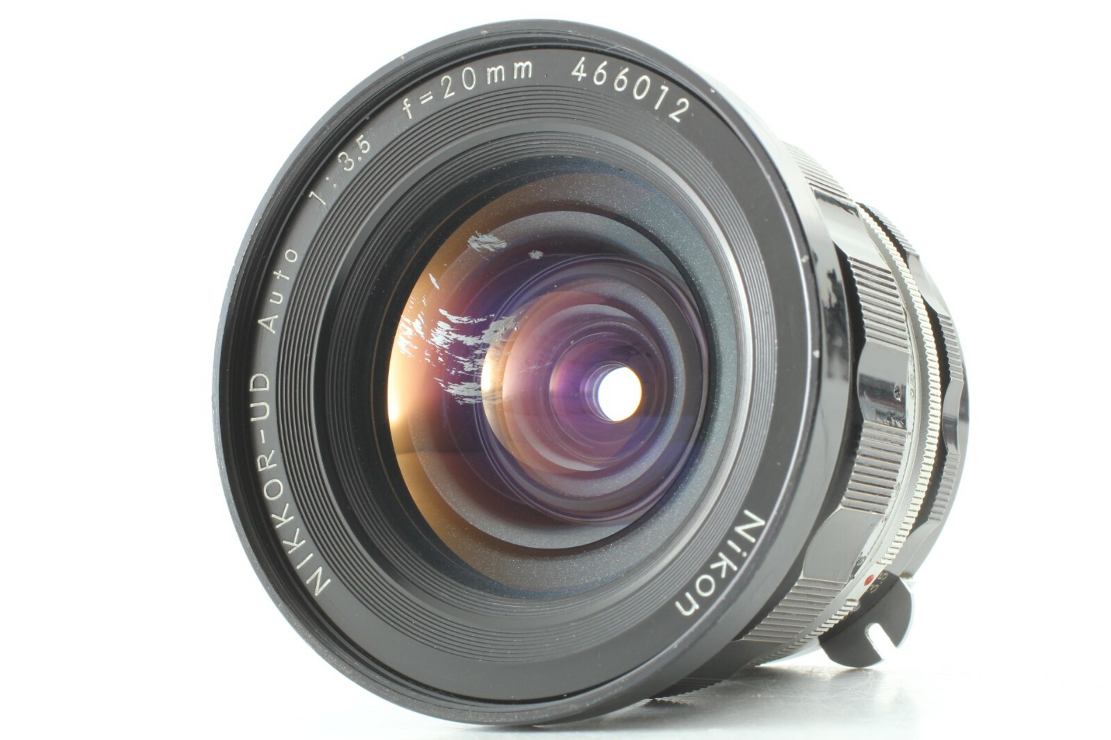 【良品】Nikon NIKKOR-UD Auto 非Ai 20mm f/3.5 Excellent+++] Nikon Nikkor UD Auto 20mm f/3.5 Non Ai Wide