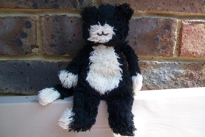 jellycat black and white cat